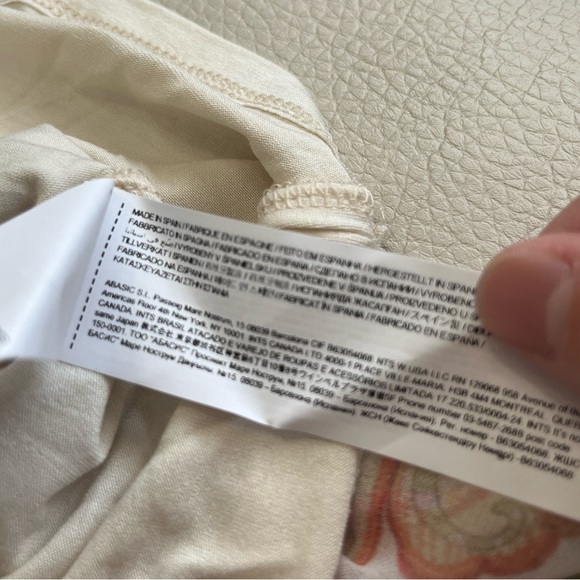 NWT - Desigual Women’s Floral Faux Wrap Mini Skirt - Made in Spain - Size 4 / S - Picture 10 of 11